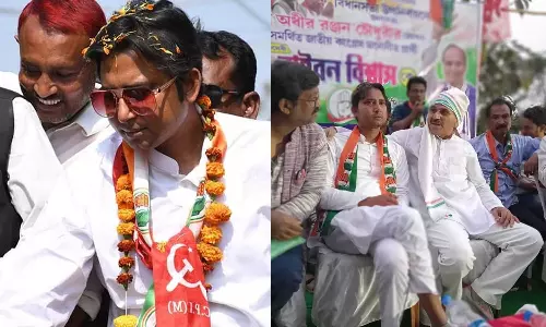 സിപിഎം കൈ കൊടുത്തു; പശ്ചിമ ബംഗാൾ നിയമസഭയിൽ അക്കൗണ്ട് തുറന്ന് കോൺഗ്രസ് സിപിഎം കൈ കൊടുത്തു; പശ്ചിമ ബംഗാൾ നിയമസഭയിൽ അക്കൗണ്ട് തുറന്ന് കോൺഗ്രസ്