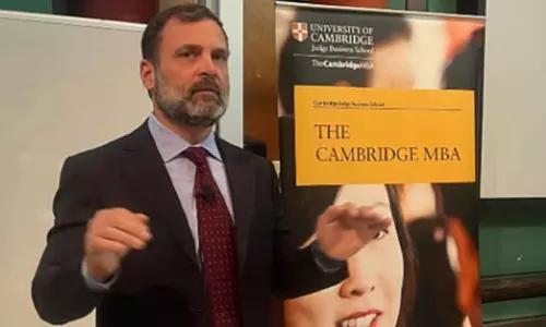 Rahul Gandhi Cambridge lecture, Pegasus on my phone says Rahul Gandhi, Indian democracy under attack says Rahul Gandhi