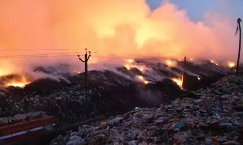 Brahmapuram waste plant fire dousing operation continues