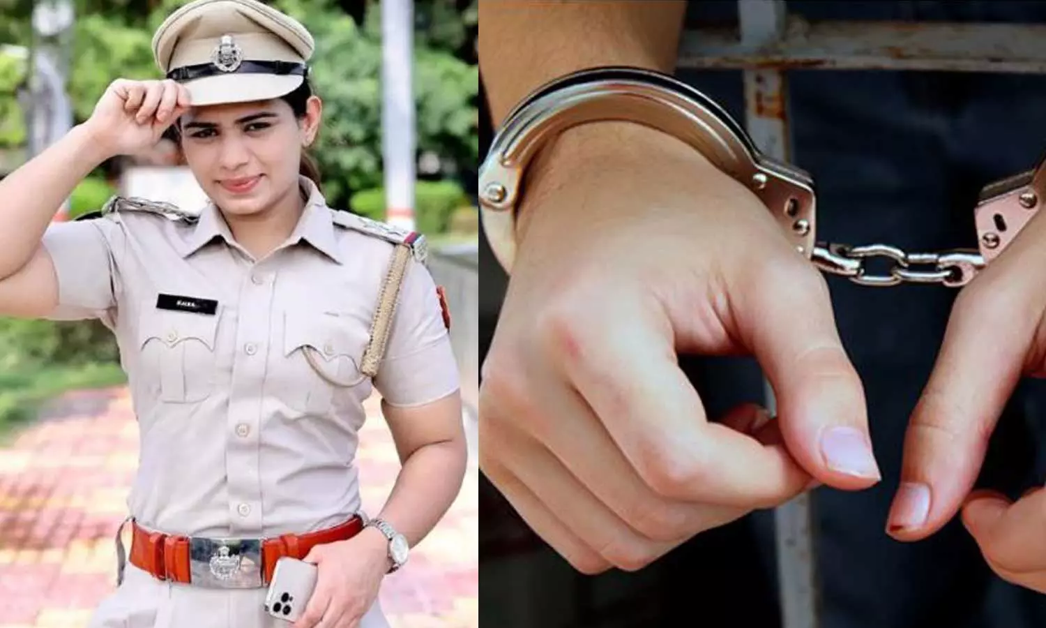 Rajasthan woman cop ,Rajasthan woman cop arrested, woman cop arrested with illegal weapons,