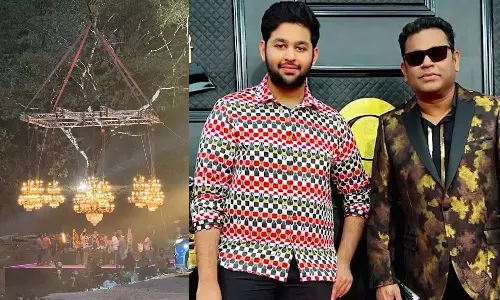 ARRahmansonaccident, ARRahmansonARAmeenaccident