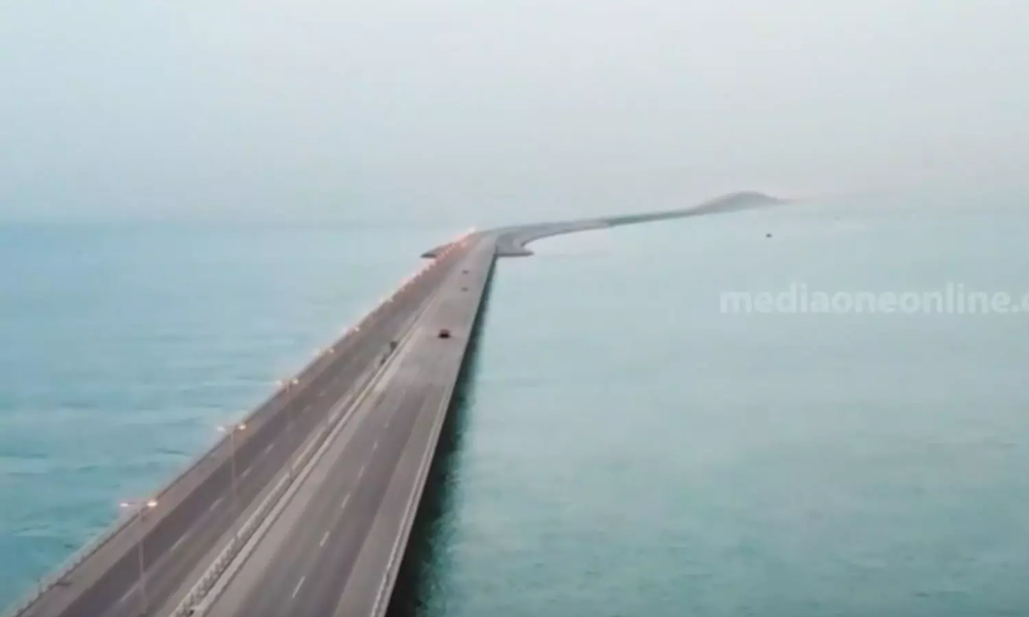 King Fahad causeway extension in Saudi