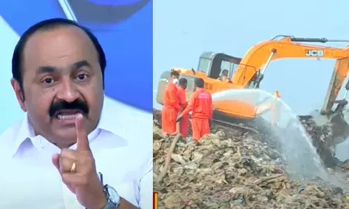 Brahmapuram waste plant fire