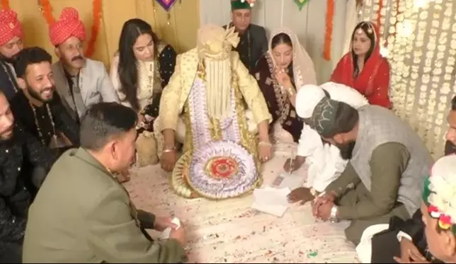 Muslim Couple marriage