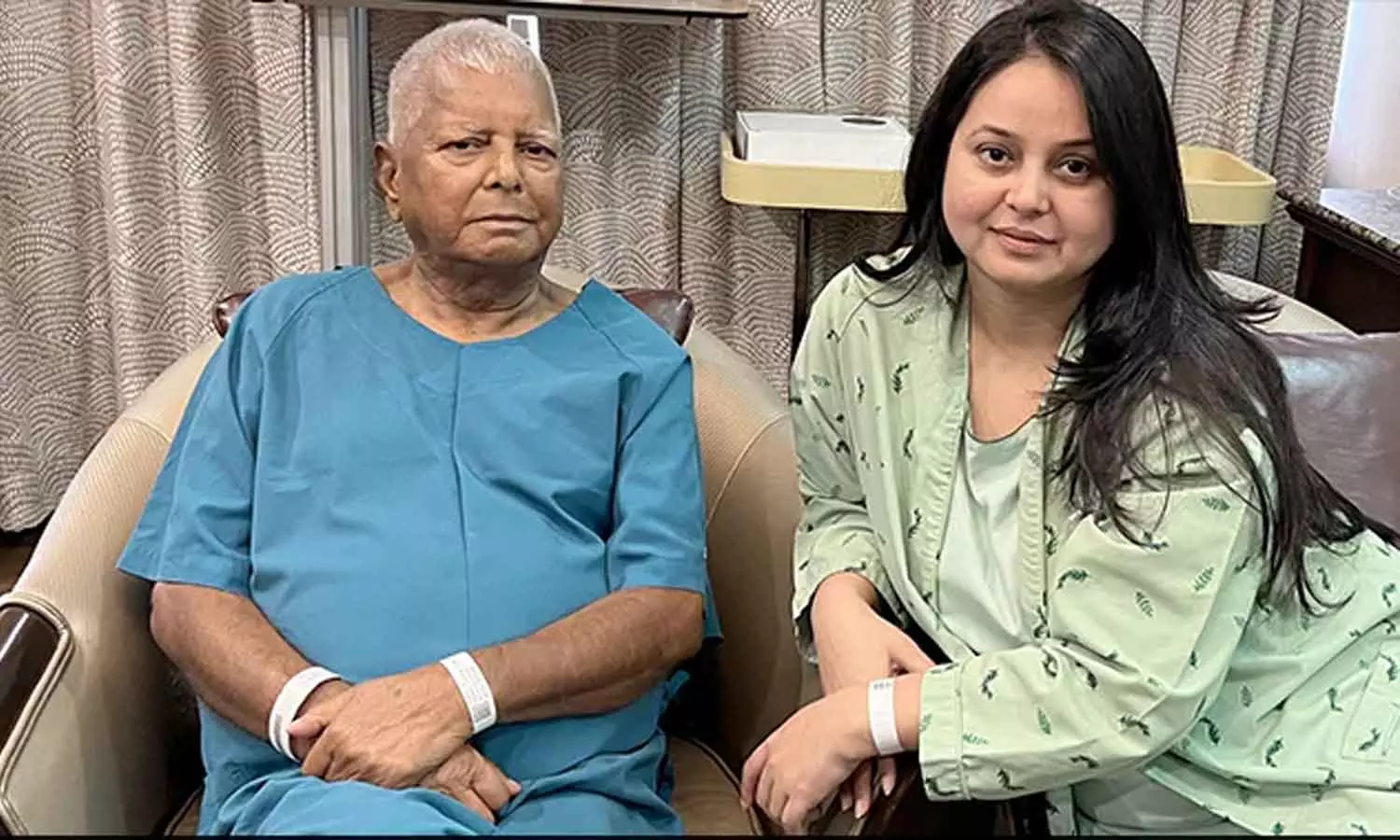 Rohini Acharya against cbi questioning Lalu Rohini Acharya against cbi questioning Lalu