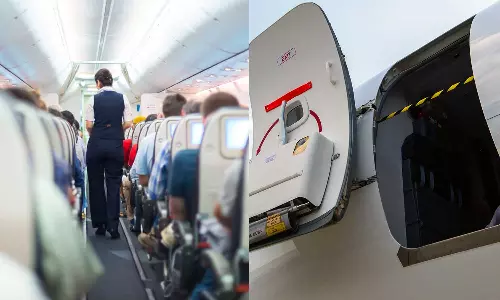 attempttoopenemergencyexitdoor, Unitedairlines, attempttoopenflightdoormidair