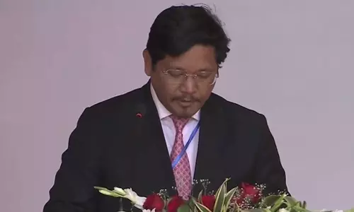 In Meghalaya, the second Conrad Sangma government was sworn in, Breaking news, മേഘാലയയിൽ രണ്ടാം കോൺറാഡ് സാങ്മ സർക്കാർ സത്യപ്രതിജ്ഞ ചെയ്തു അധികാരമേറ്റു, ബ്രേക്കിംങ് ന്യൂസ്