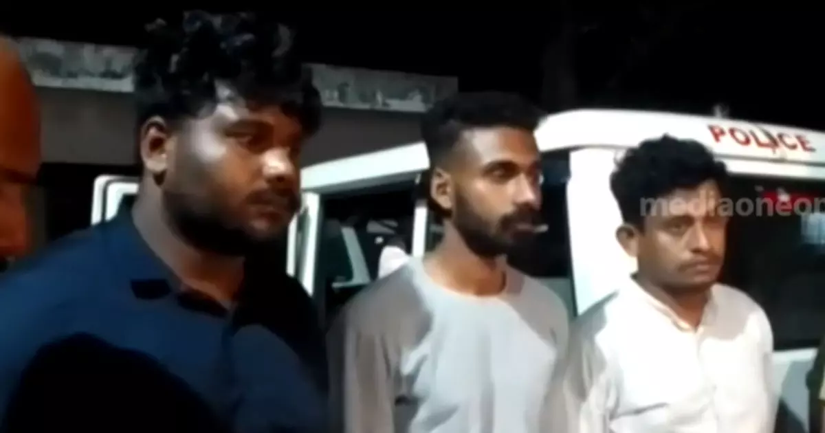 Three youths arrested in Kollam with MDMA Three youths arrested in Kollam with MDMA