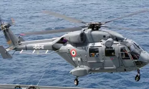 Indian Navy Helicopter,Navy Helicopter Makes Emergency Landing,Navy Helicopter Makes Emergency Landing Off Mumbai , Breaking News Malayalam, Latest News, Mediaoneonline