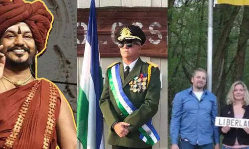 list of self proclaimed nations like Nithyanandas Kailasa