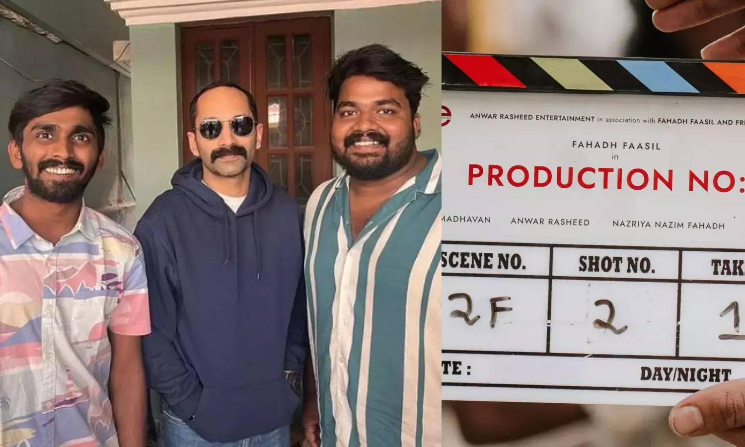 Fahadh Faasil, Anwar Rasheed, Nazriya Nazim, Jithu Madhavan, Romancham, ഫഹദ് ഫാസില്‍, നസ്റിയ നസീം, അന്‍വര്‍ റഷീദ്, ജിത്തു മാധവന്‍, രോമാഞ്ചം
