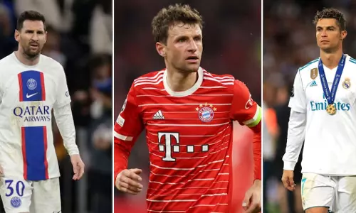 We always do very well against Messi. Cristiano Ronaldo who was our problem when he was at Real Madrid:Thomas muller