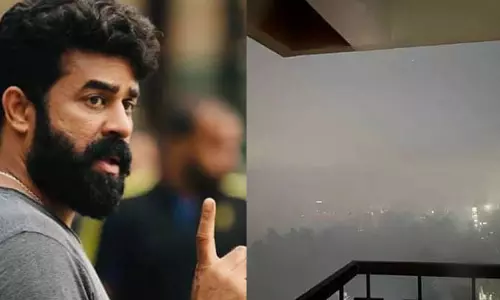 വെള്ളമില്ല,പുക,ചൂട്; കൊച്ചിയിലെ ജീവിതം നരകമായെന്ന് വിജയ് ബാബു