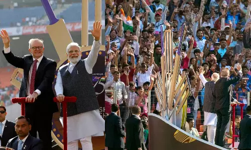 NarendraModiPRcampaigninAhmedabadTest, BJPpurchasedticketsinAhmedabadTest