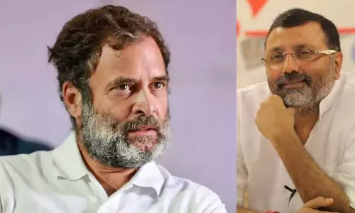 RahulGandhiParliamentmembership, demandtoterminateRahulGandhiLokSabhamembership,  RahulGandhi, NishikantDubey