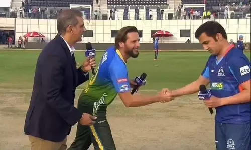 shahid afridi gambhir