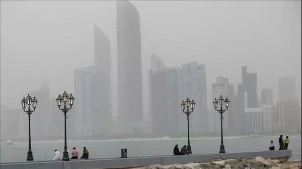 Chance of rain in UAE