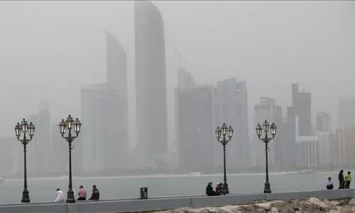 Chance of rain in UAE