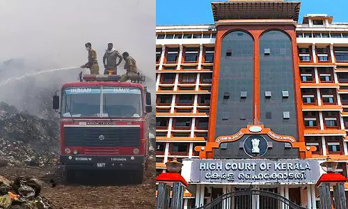 HIGH COURT OF KERALA,criticizes Pollution Control Board,brahmapuram,brahmapuram fire,bhramapuram,brahmapuram waste plant fire,brahmapuram plant,bhramapuram news,Breaking News Malayalam, Latest News, Mediaoneonline