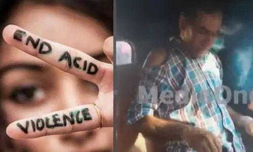 കണ്ണൂരിൽ കോടതി ജീവനക്കാരിക്ക് നേരെ ആസിഡ് ആക്രമണം; വഴിയാത്രക്കാരനും പരിക്ക്