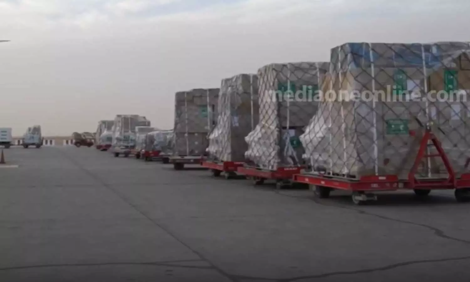 16ാം വിമാനമെത്തി; തുര്‍ക്കിക്ക് സൗദിയുടെ സഹായം തുടരുന്നു