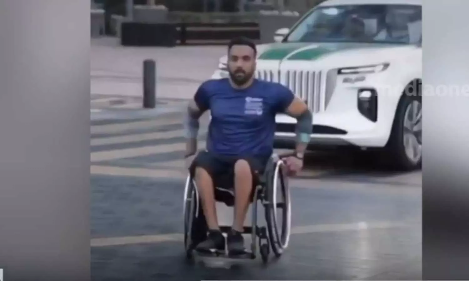 വിൽചെയറിൽ നീങ്ങി മലയാളി ഗിന്നസ് ബുക്കിൽ; ഏറ്റവും ദൈർഘ്യമേറിയ ജി.പി.എസ് ചിത്രം വരച്ചു