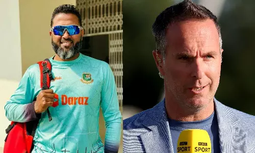 ഹലോ വോൻ,  കുറേ ആയല്ലോ കണ്ടിട്ട്; ബംഗ്ലാദേശിന്‍റെ വൈറ്റ് വാഷിന് പിറകെ മൈക്കിൽ വോനെ ട്രോളി വസീം ജാഫർ