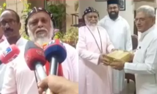 ചർച്ച് ബില്ലിൽ നിന്ന് സർക്കാർ പിന്മാറണമെന്ന് ഓർത്തഡോക്സ് സഭ; യെച്ചൂരിയെ കണ്ടു