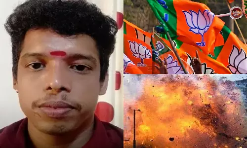 house owner arrested in bomb blast during making it in kannur