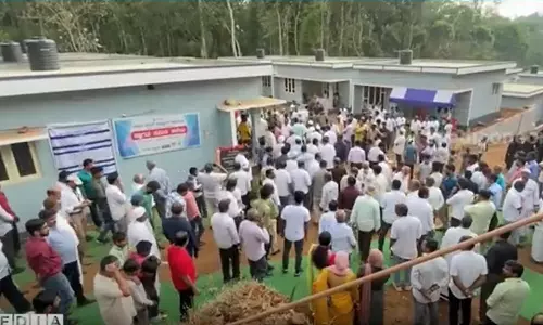 25 houses constructed and provided by the Peoples Foundation were handed over in Kodagu district