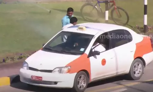 Metering system for common taxis in Oman