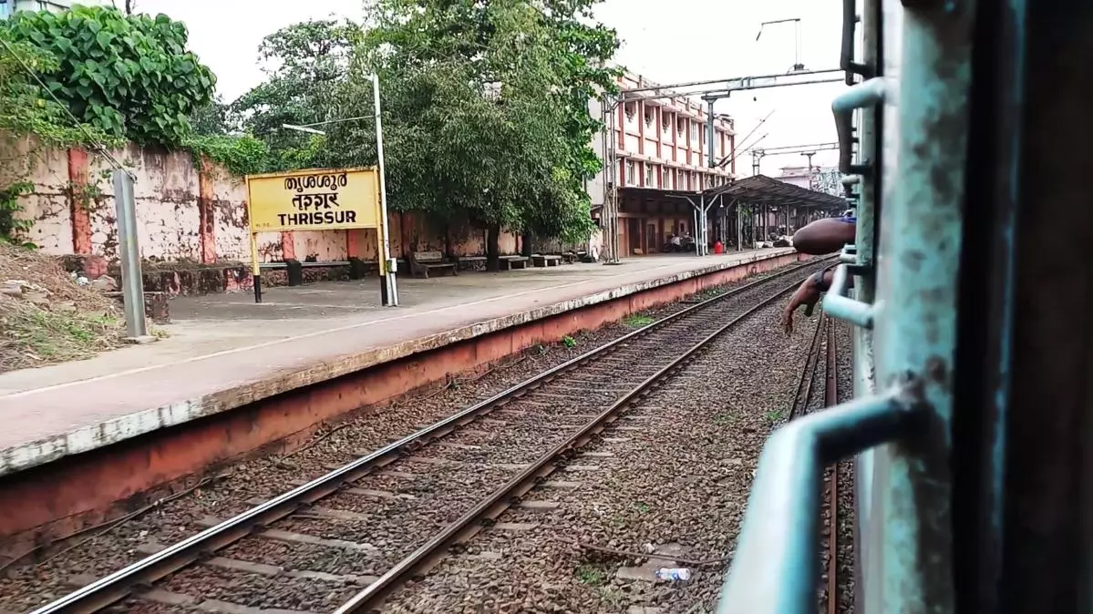 Thrissur railway station