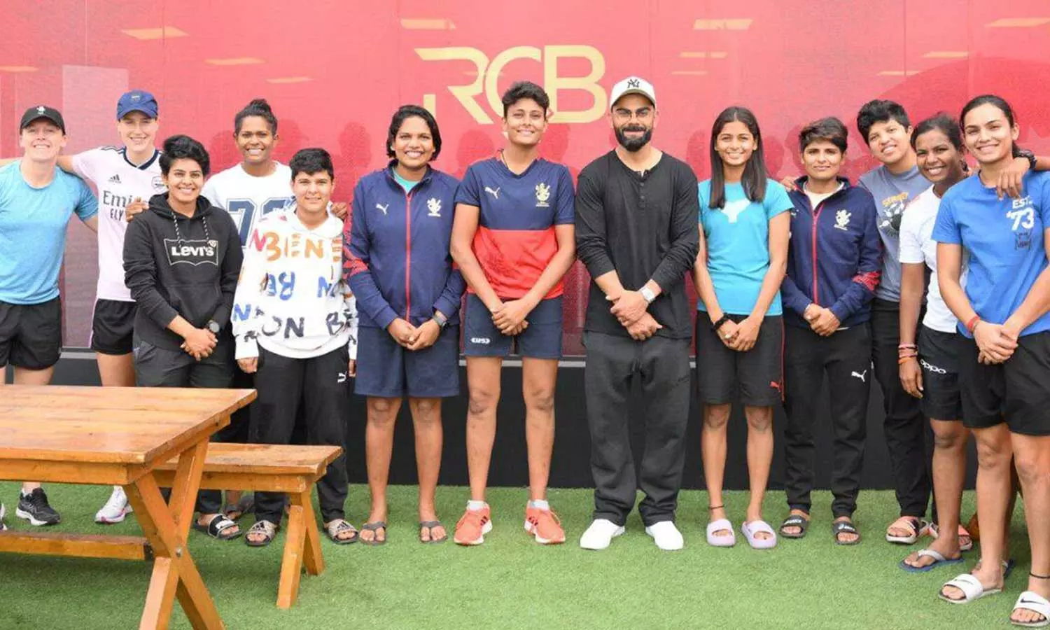ViratKohliwithRCBWomensteam, ViratKohlismotivationforRoyalChallengersBangaloreWomensteam ViratKohliwithRCBWomensteam, ViratKohlismotivationforRoyalChallengersBangaloreWomensteam