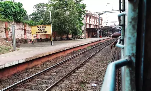 Thrissur railway station