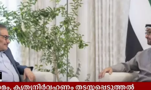 A senior Iranian official met with Sheikh Mohammed bin Zayed in the UAE A senior Iranian official met with Sheikh Mohammed bin Zayed in the UAE