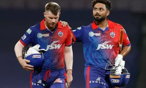 david warner rishabh pant