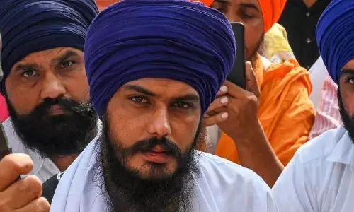 Khalistani leader Amritpal Singh detained by Punjab Police