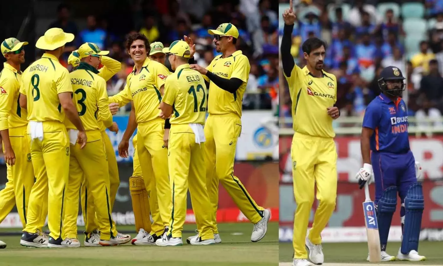 IndiavsAustralia2ndODI, IndiavsAustraliaODIseries, MitchellStarc