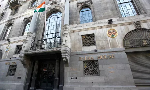 Indian high commission in central London Indian high commission in central London