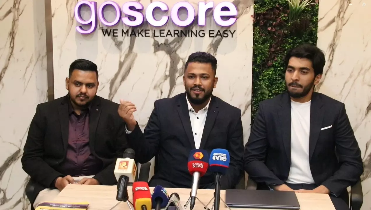 Young entrepreneurs providing Goscore Learning