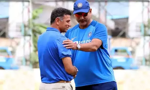 rahul dravid, Ravi Shastri