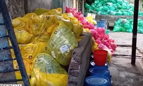 Thiruvananthapuram Medical College Hospitals waste