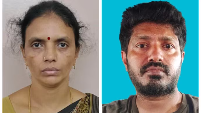 Eswari,  driver Venkat