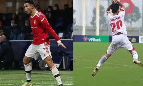 ക്രിസ്റ്റ്യാനോ സ്‌റ്റൈൽ സെലബ്രേഷൻ പാളി; വിയറ്റ്‌നാമീസ് യുവതാരം ആശുപത്രിയിൽ - വീഡിയോ