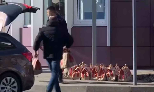 Bags of KFC delivered to Xi Jinping’s hotel in Moscow