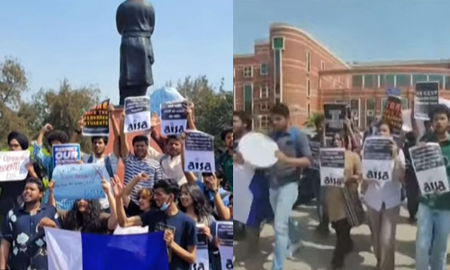 BBC Documentary protest DU