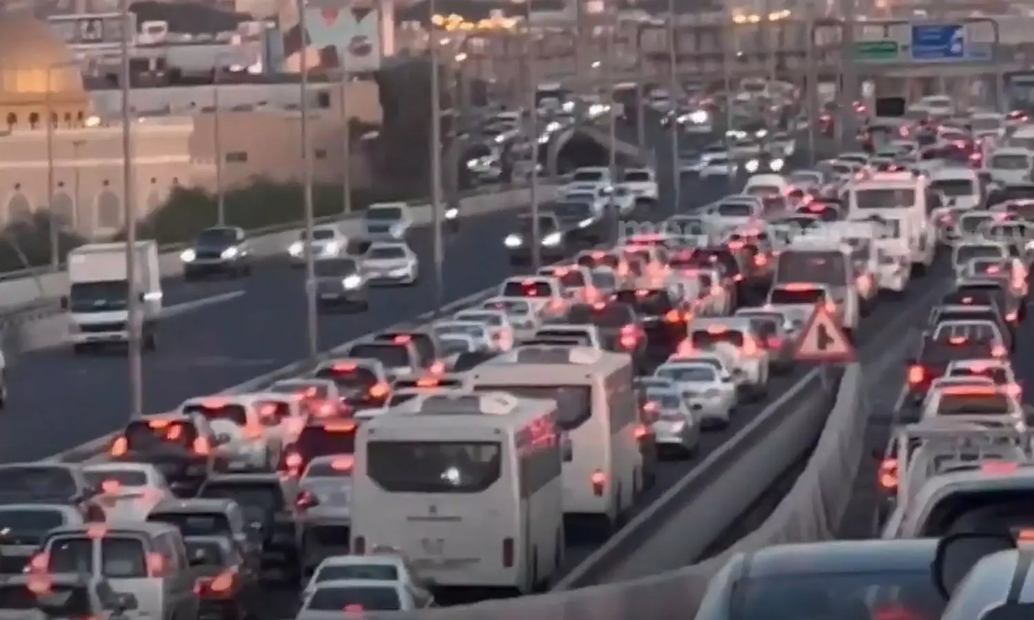 Ramadan,  huge traffic jam,  Kuwait,