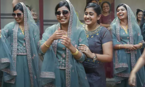 Parvati Babu,wedding girl, first song, Neighbor, film,