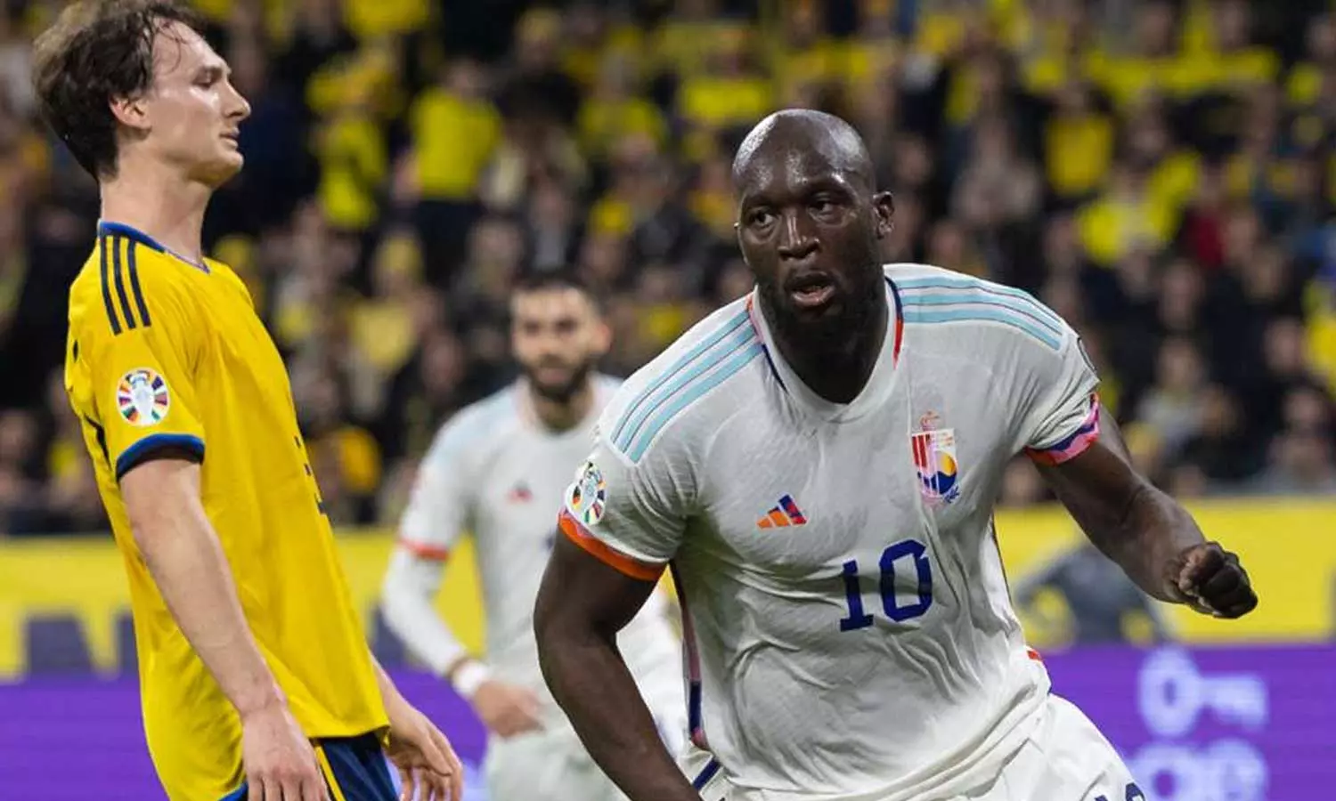 Sweden 0-3 Belgium, Romelu Lukaku,Euro 2024 qualifier