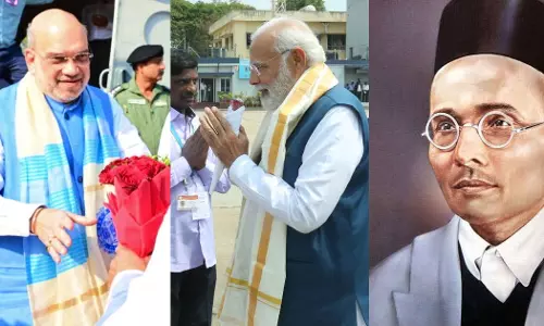 Amith Sha, Modi, Savarkar